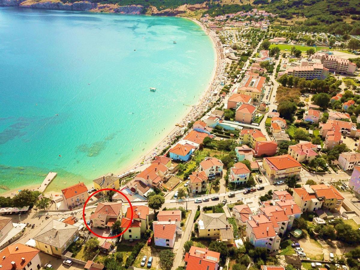Apartments Marin With Sea View Baška Eksteriør bilde